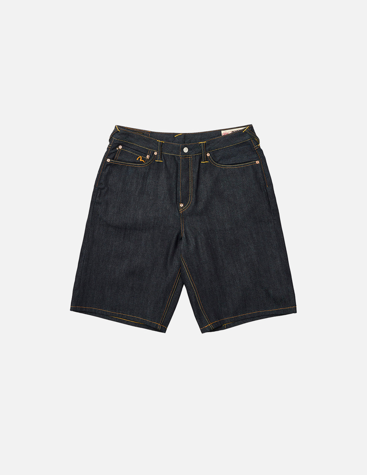 PALACE EVISU Logo Print Regular Fit Denim Shorts