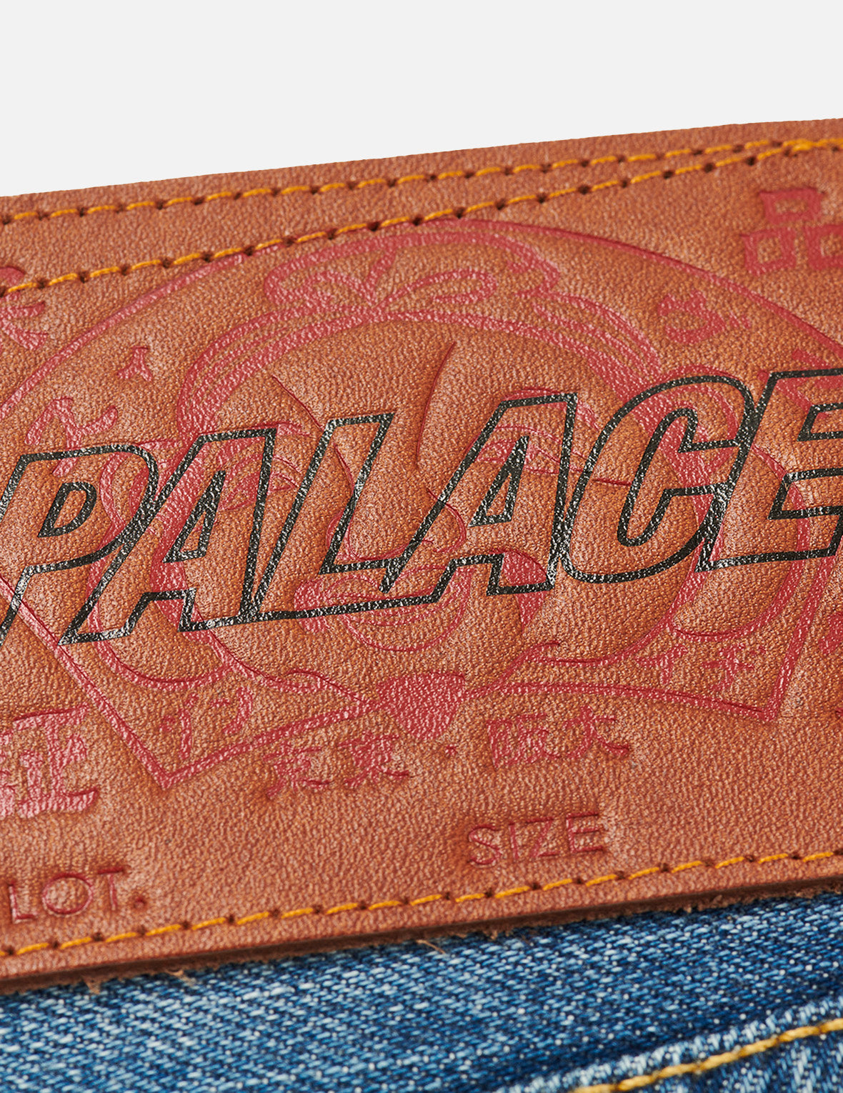 PALACE EVISU ダイス ダイコック プリント レギュラーフィット デニム ショートパンツ