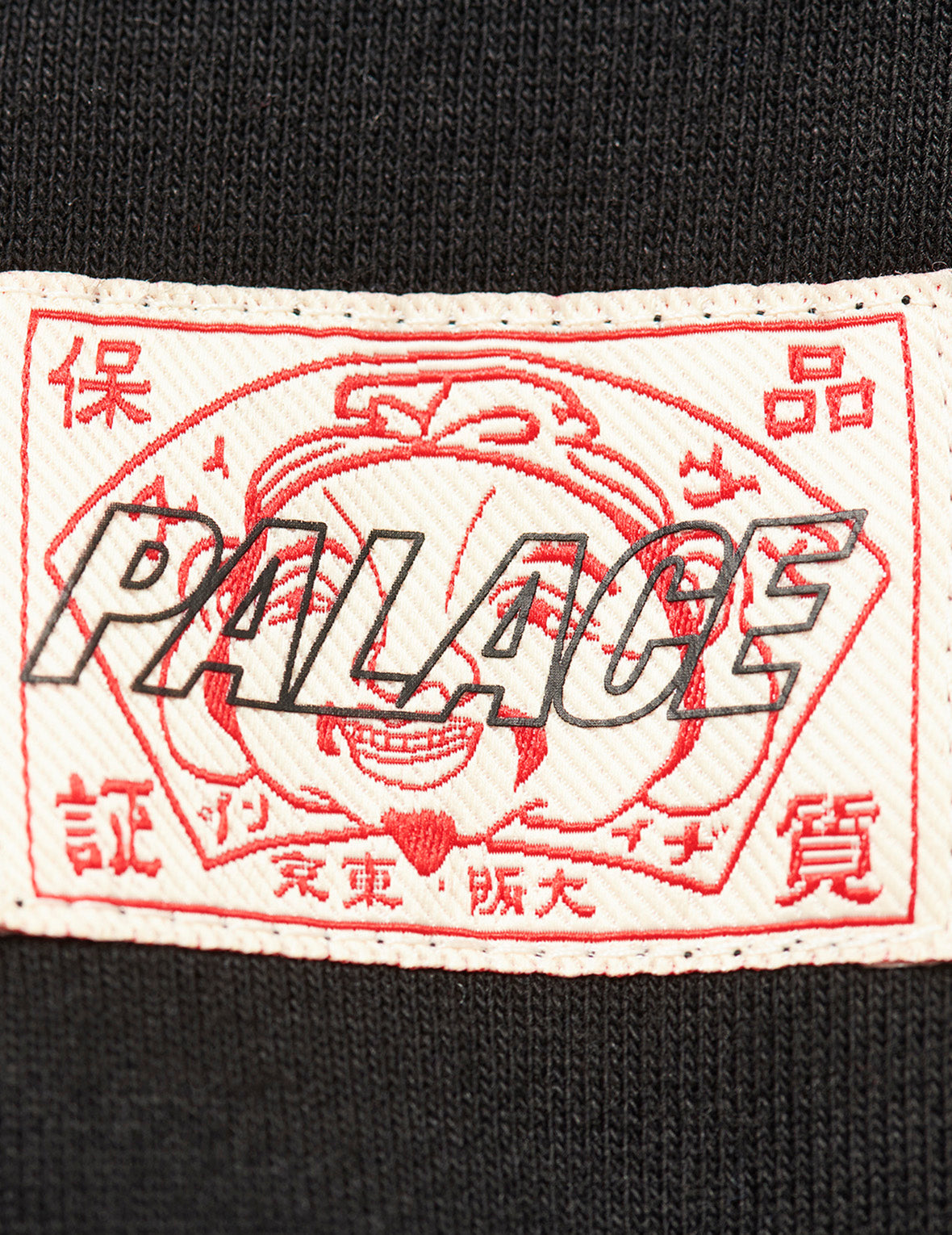 PALACE EVISU ロゴ刺繍とダイスダイコックプリントオーバーサイズパーカー