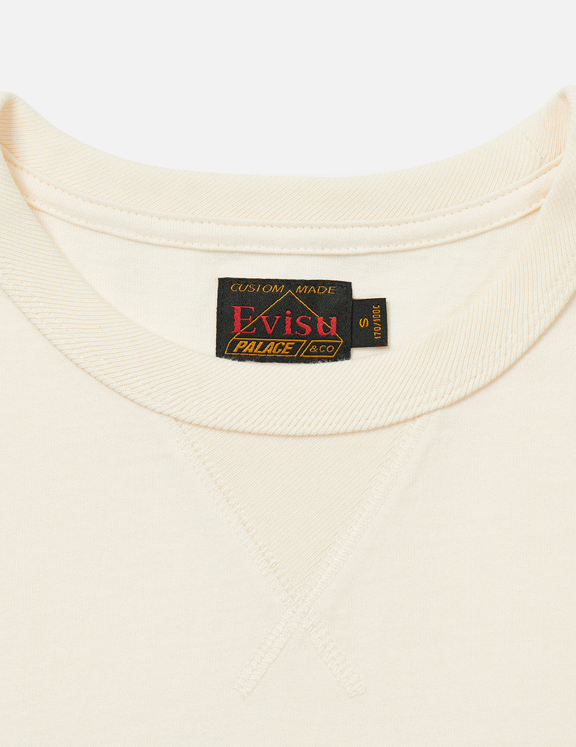 PALACE EVISU Contrasting Logo Print Regular Fit T-shirt