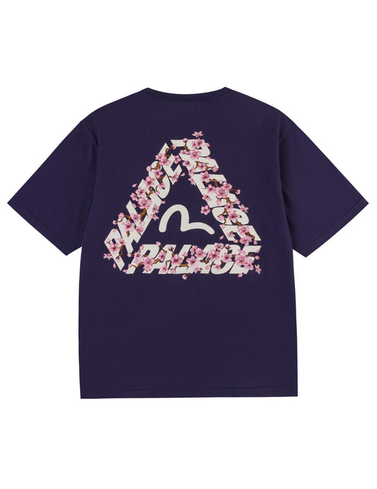 PALACE EVISU Tri-Ferg桜刺繍Tシャツ